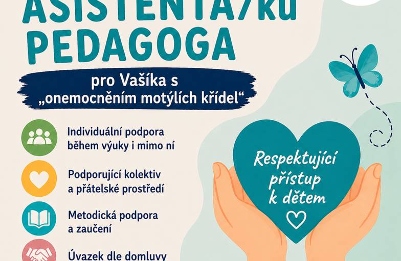 Hledáme Asistenta/ku pedagoga