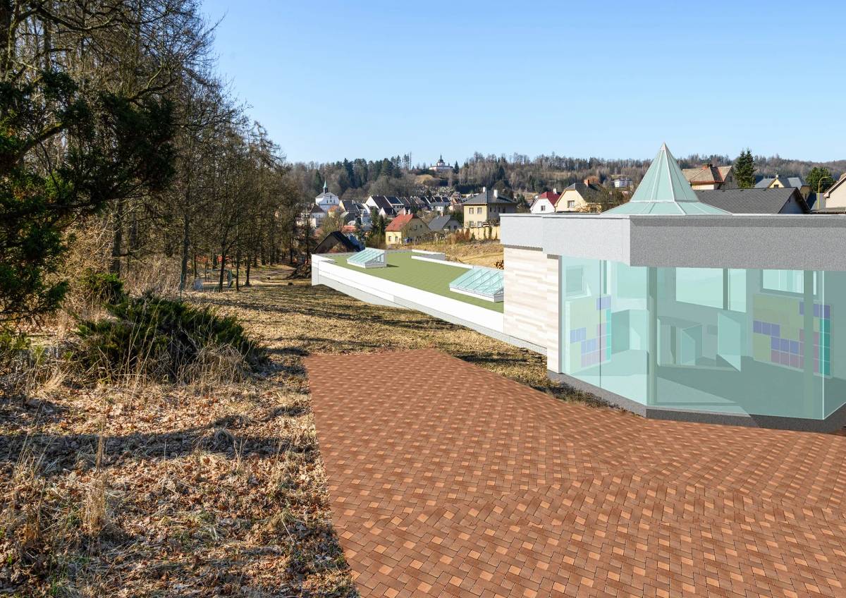 Fotografie nové budovy školy zs Radost