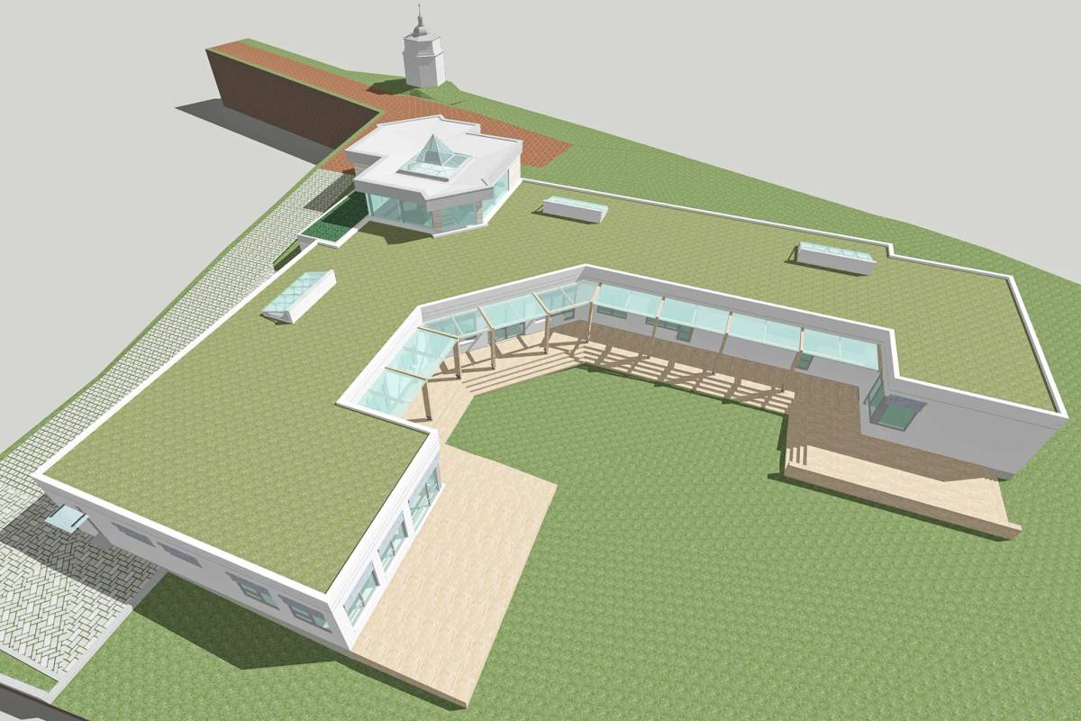 Fotografie nové budovy školy zs Radost