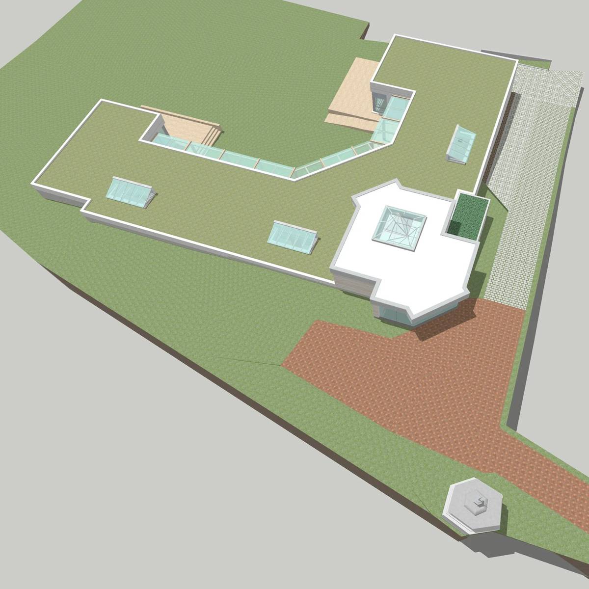 Fotografie nové budovy školy zs Radost